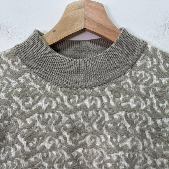 Crocodile Wool Blend Sweater sz M - Picture 4 of 14